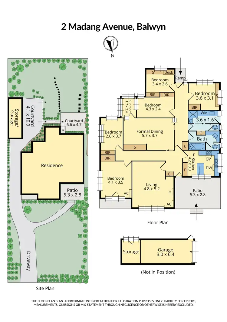 Floorplan of Homely house listing, 2 Madang Avenue, Balwyn VIC 3103