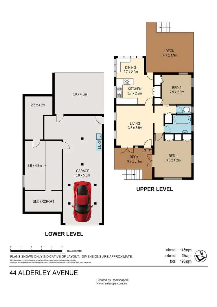 Floorplan of Homely house listing, 44 Alderley Avenue, Alderley QLD 4051
