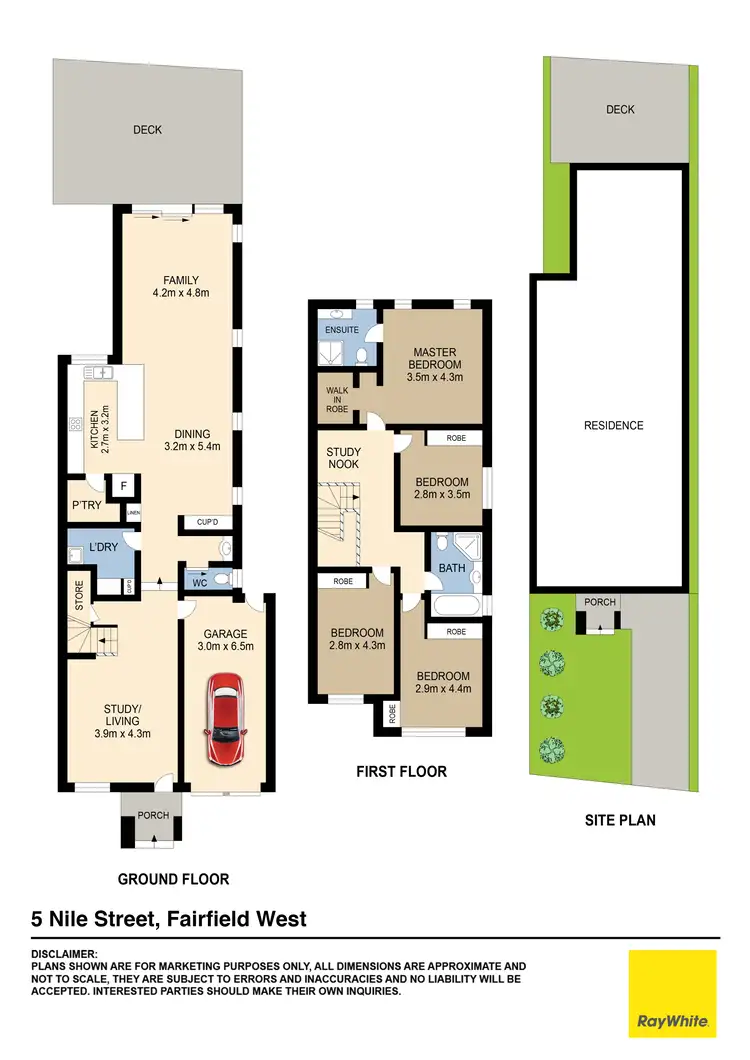 Floorplan of Homely house listing, 5 Nile Street, Fairfield Heights NSW 2165