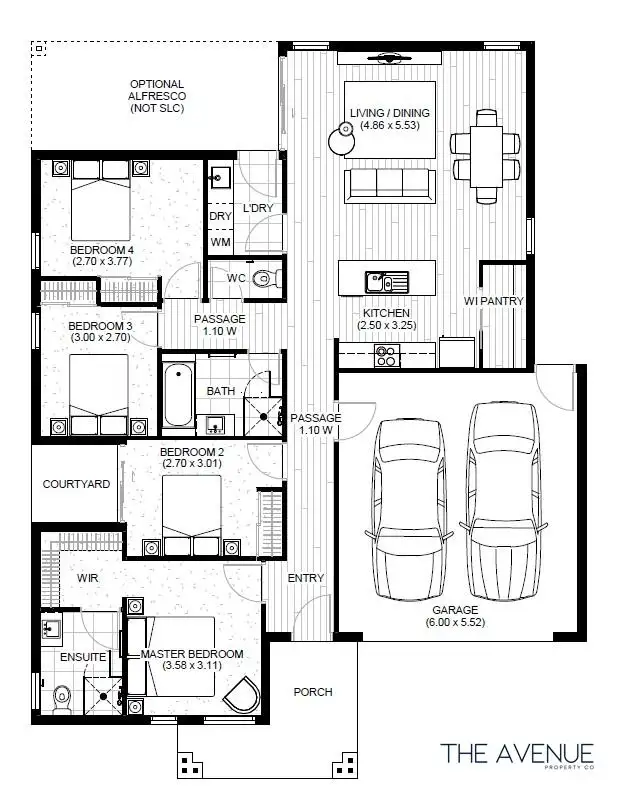 Floorplan of Homely house listing, Lot 5/1325 Ballarto Road, Cranbourne East VIC 3977