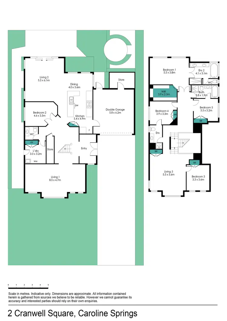 Floorplan of Homely house listing, 1 Cranwell Square, Caroline Springs VIC 3023