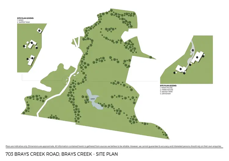 Floorplan of Homely rural property listing, 703 Brays Creek Road, Brays Creek NSW 2484