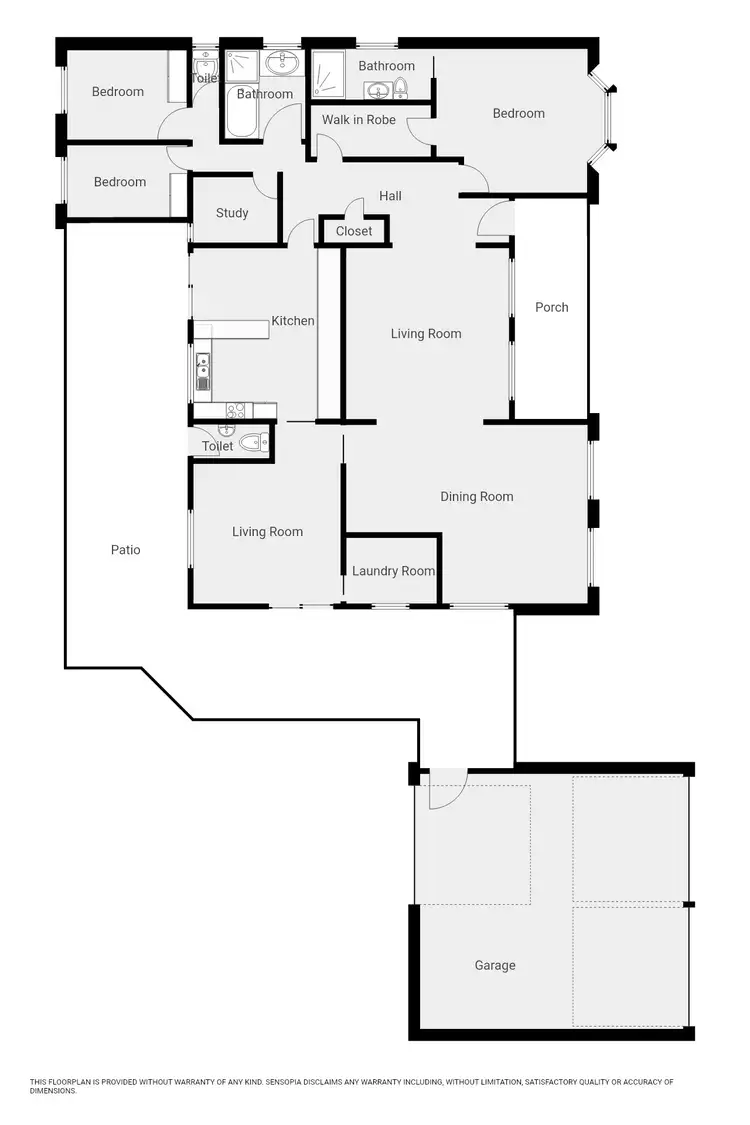 Floorplan of Homely house listing, 19 Taronga Drive, Cowra NSW 2794