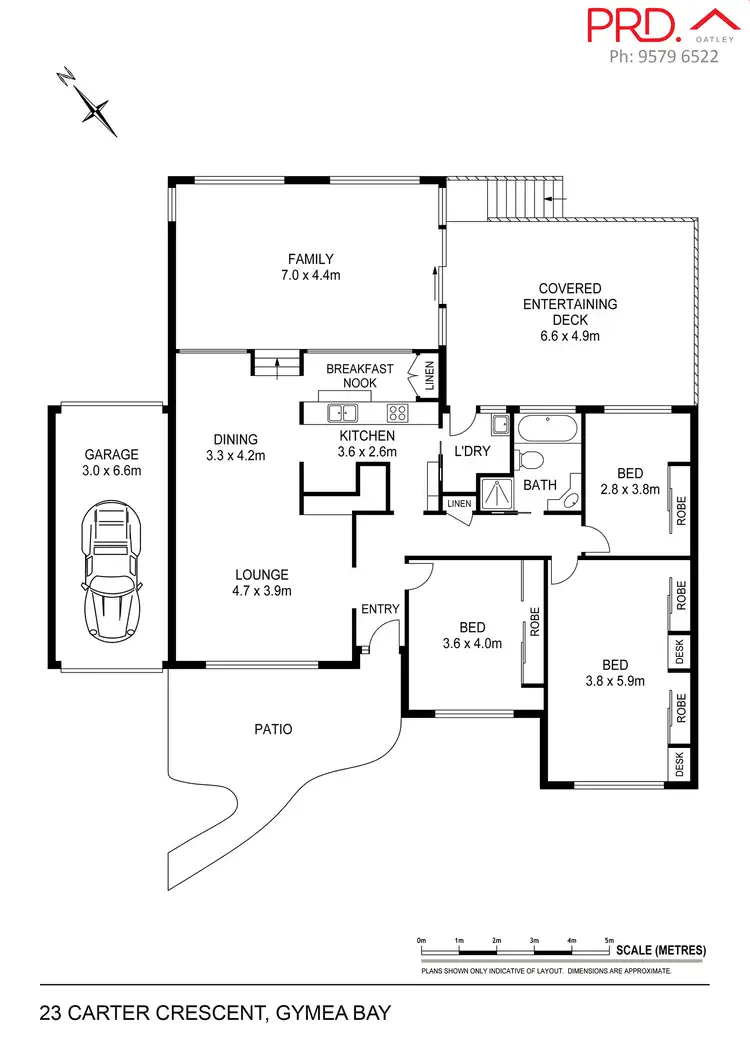Floorplan of Homely house listing, 23 Carter Crescent, Gymea Bay NSW 2227