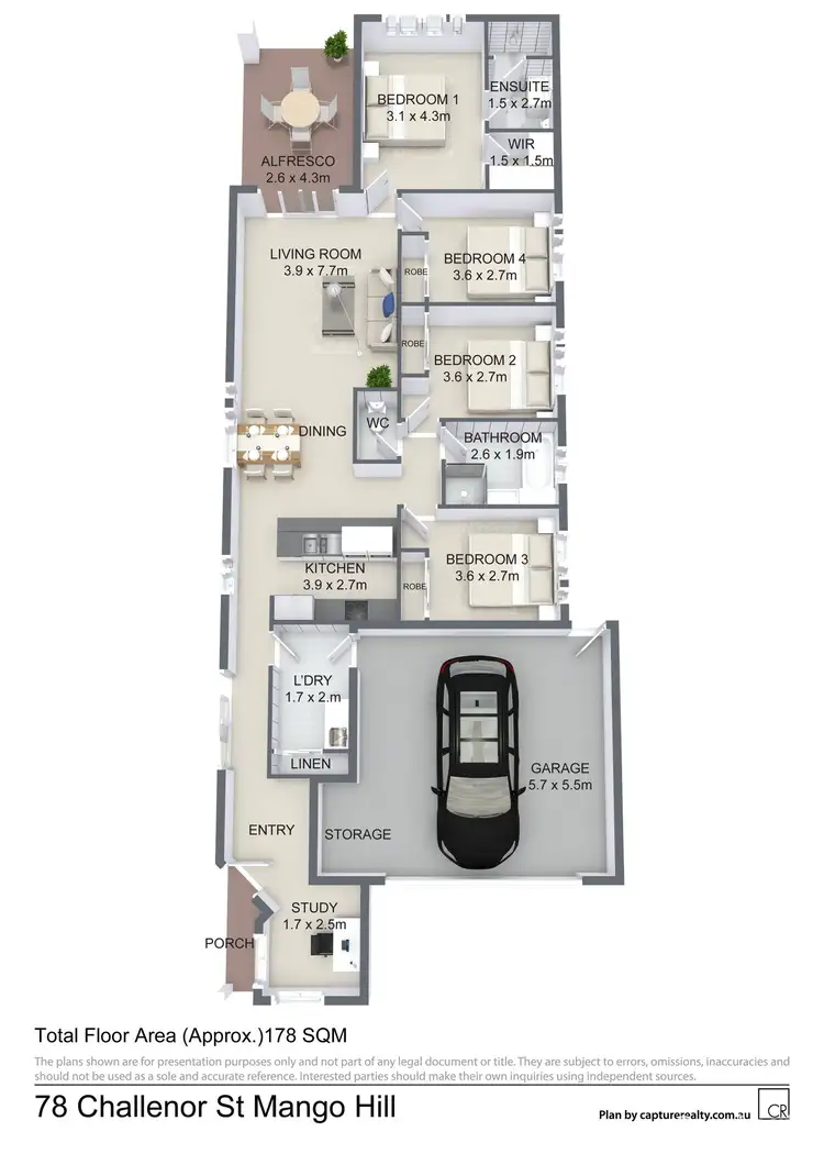Floorplan of Homely house listing, 78 Challenor Street, Mango Hill QLD 4509