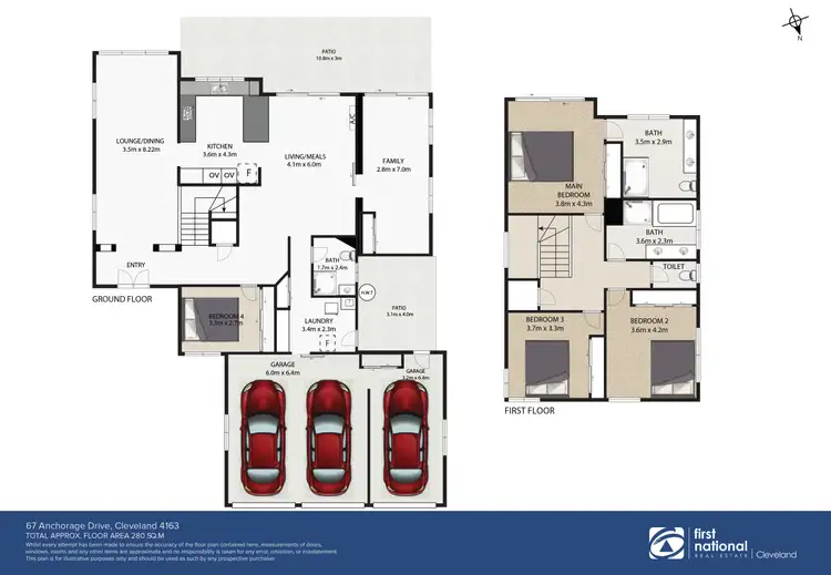 Floorplan of Homely house listing, 67 Anchorage Drive, Raby Bay QLD 4163