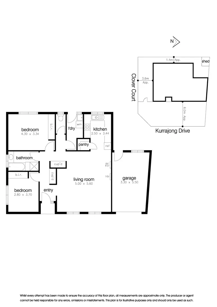 Floorplan of Homely unit listing, 35 Kurrajong Drive, Altona Meadows VIC 3028