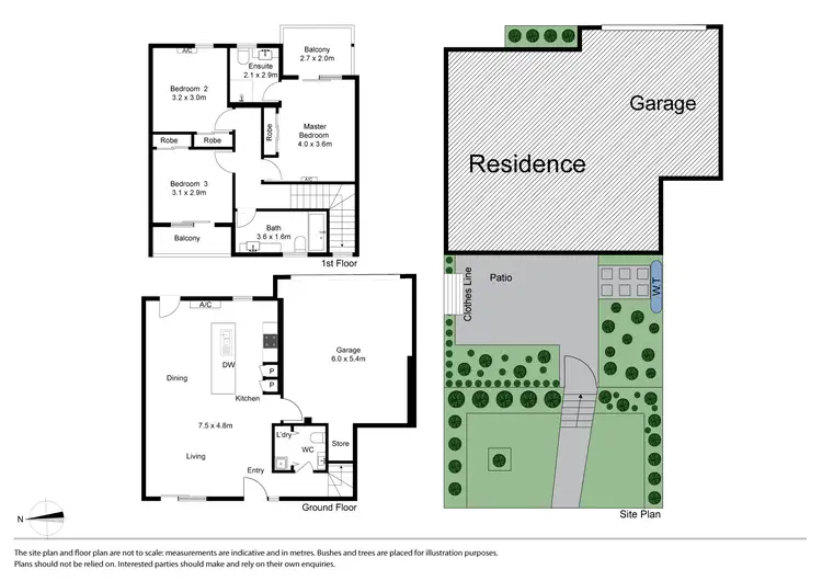 Floorplan of Homely townhouse listing, 4/45 Winbirra Parade, Ashwood VIC 3147