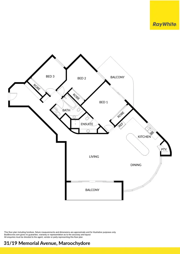 Floorplan of Homely unit listing, 31/19 Memorial Avenue, Maroochydore QLD 4558