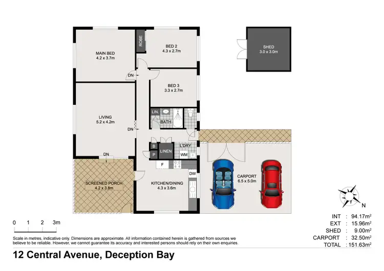 Floorplan of Homely house listing, 12 Central Avenue, Deception Bay QLD 4508