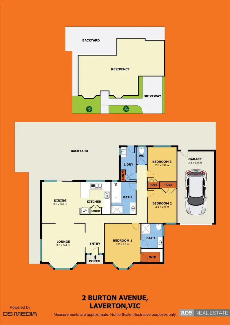 Floorplan of Homely house listing, 2 Burton Avenue, Laverton VIC 3028