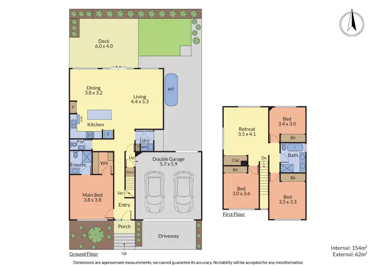 Floorplan of Homely house listing, 22 Golding Court, Scoresby VIC 3179