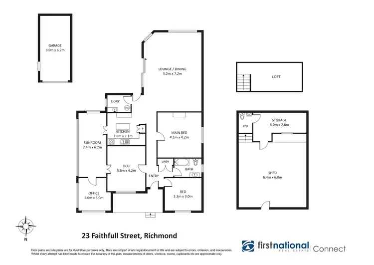 Floorplan of Homely house listing, 23 Faithfull St, Richmond NSW 2753