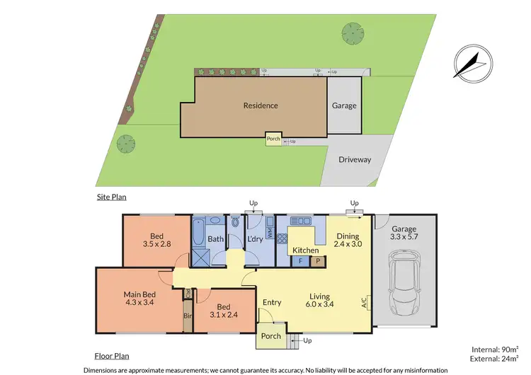 Floorplan of Homely house listing, 25 Paisley Avenue, Boronia VIC 3155