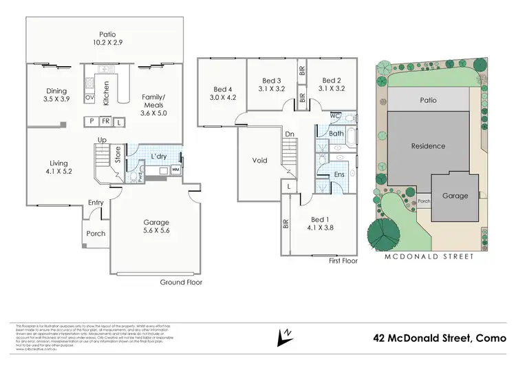 Floorplan of Homely house listing, 42 McDonald Street, Como WA 6152