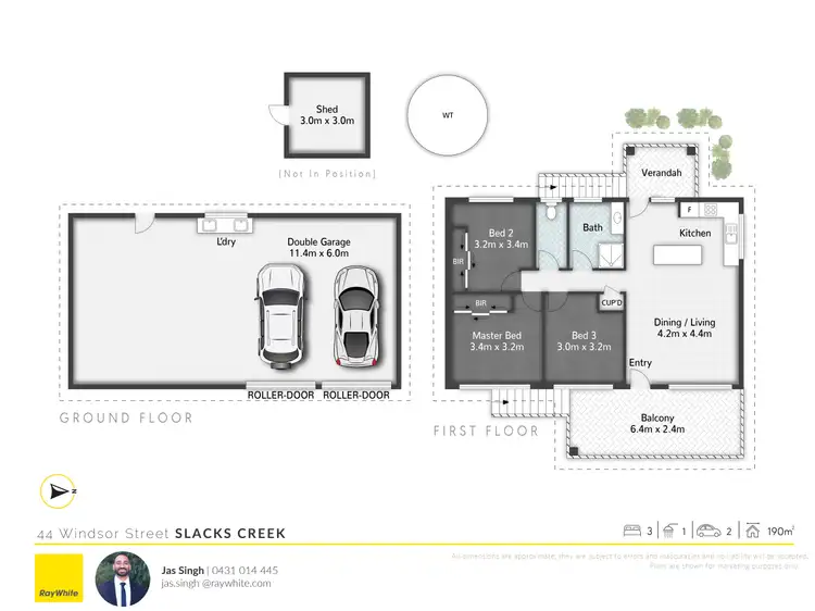 Floorplan of Homely house listing, 44 Windsor Street, Slacks Creek QLD 4127