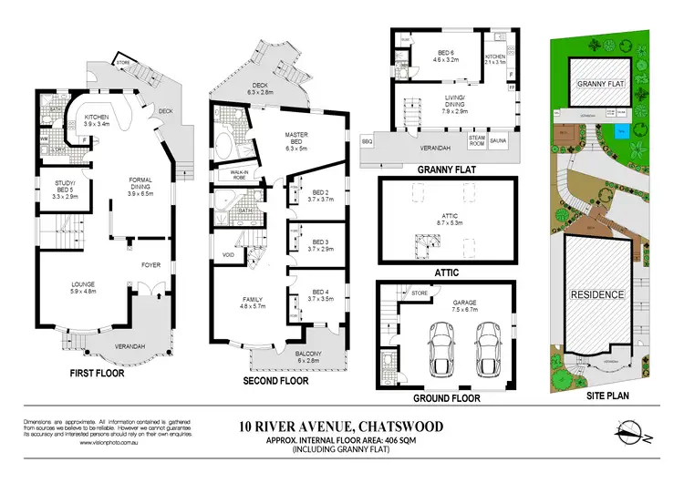 Floorplan of Homely house listing, 10 River Avenue, Chatswood West NSW 2067