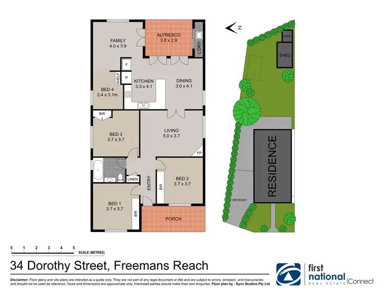 Floorplan of Homely house listing, 34 Dorothy Street, Freemans Reach NSW 2756
