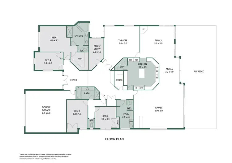 Floorplan of Homely house listing, 33 Heron Place, South Yunderup WA 6208