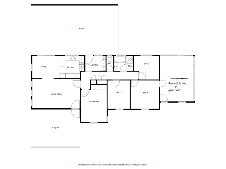 Floorplan of Homely house listing, 11 Ecton Street, Gosnells WA 6110