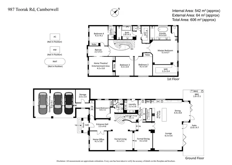 Floorplan of Homely house listing, 987 Toorak Road, Camberwell VIC 3124
