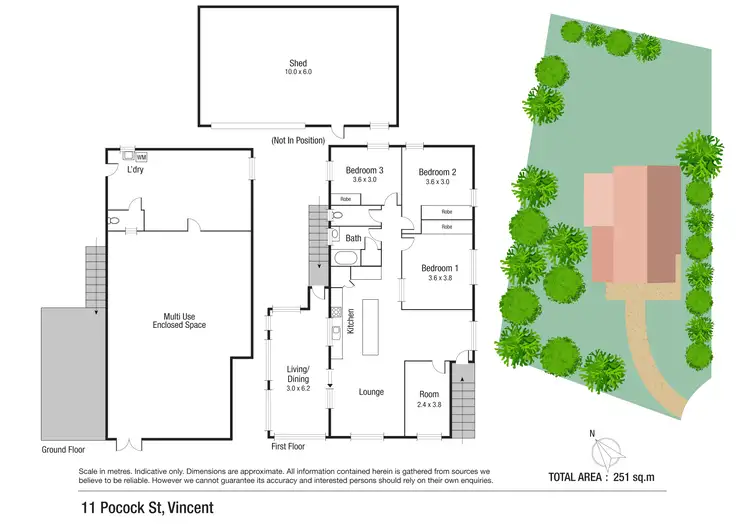 Floorplan of Homely house listing, 11 Pocock Court, Vincent QLD 4814