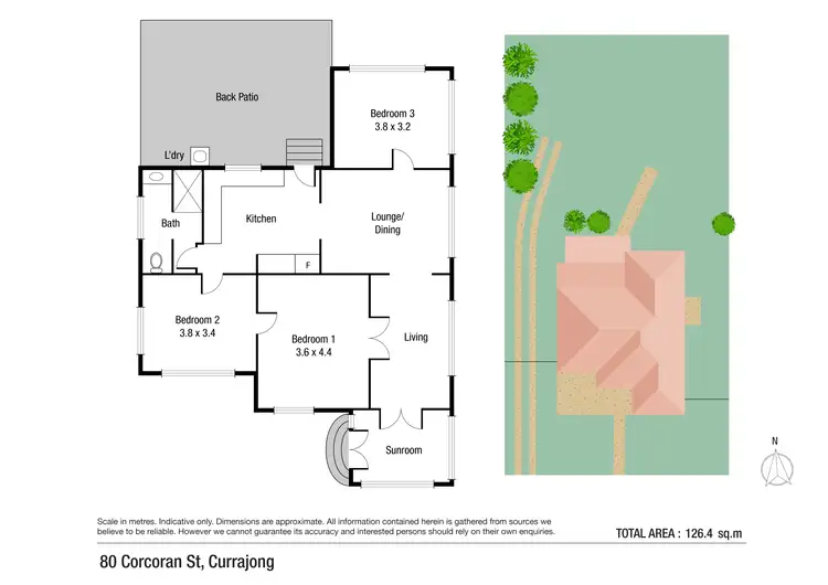 Floorplan of Homely house listing, 80 Corcoran Street, Currajong QLD 4812