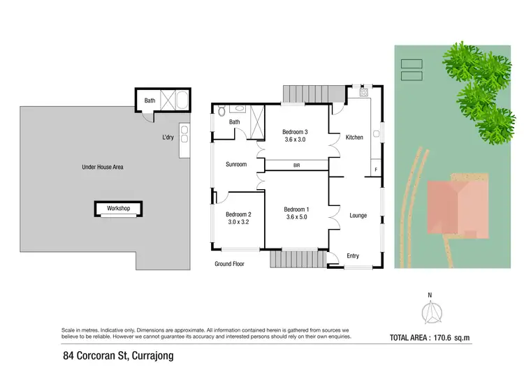 Floorplan of Homely house listing, 84 Corcoran Street, Currajong QLD 4812