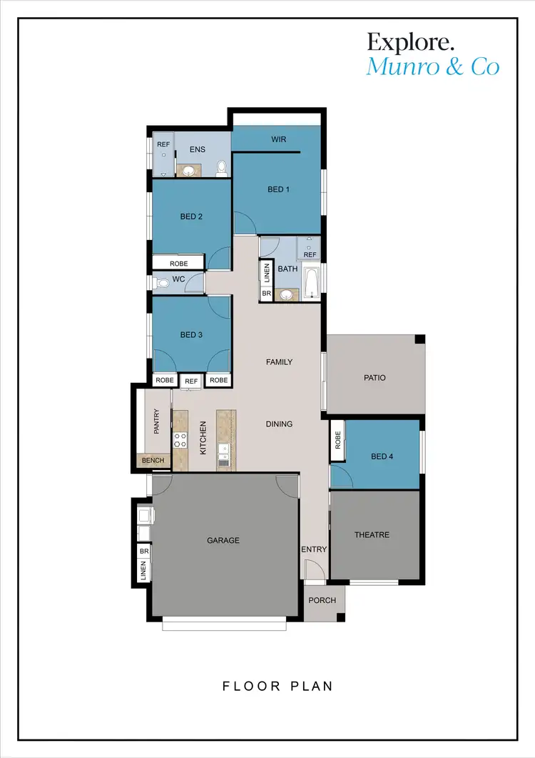 Floorplan of Homely house listing, 96 Conway Street, Mount Low QLD 4818