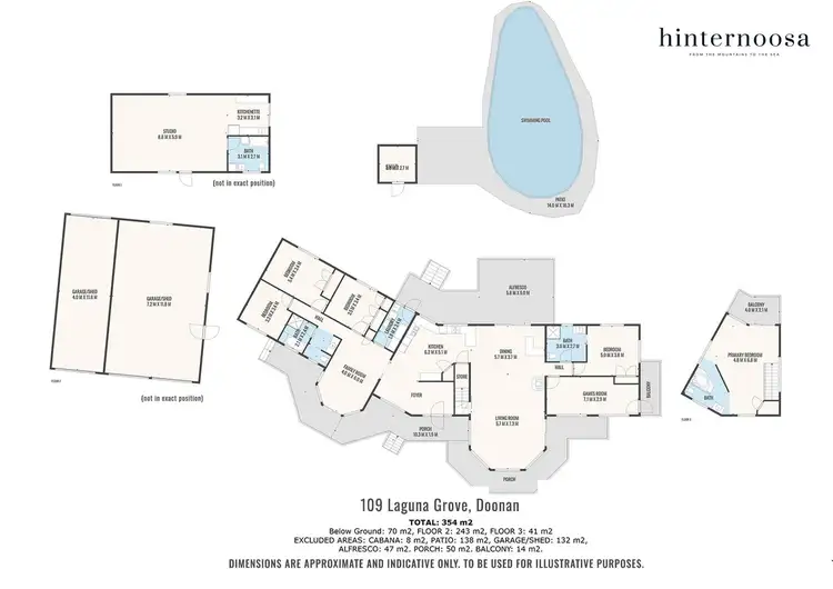 Floorplan of Homely house listing, 109 Laguna Grove, Doonan QLD 4562