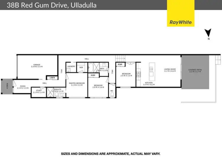 Floorplan of Homely house listing, 38b Red Gum Drive, Ulladulla NSW 2539