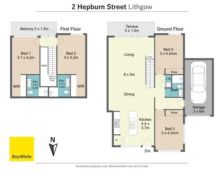 Floorplan of Homely block of units listing, 2 Hepburn Street, Lithgow NSW 2790