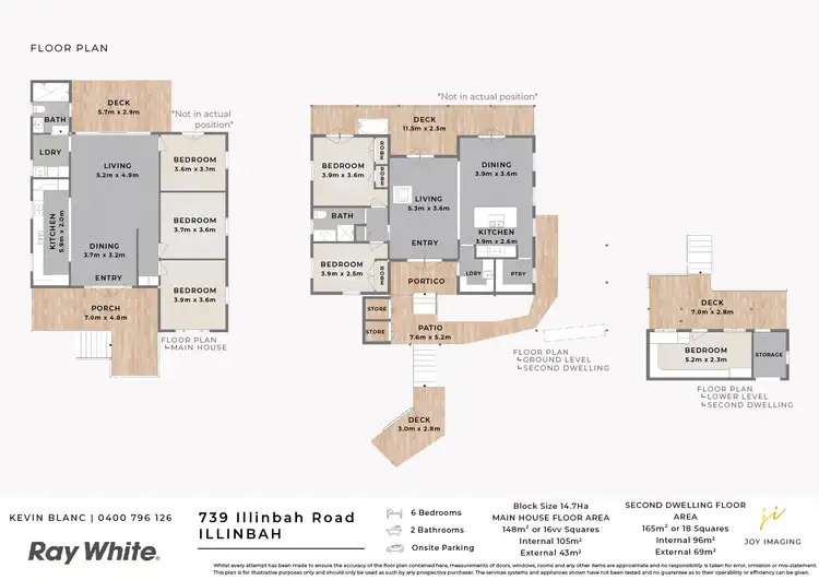 Floorplan of Homely rural property listing, 739 Illinbah Road, Illinbah QLD 4275