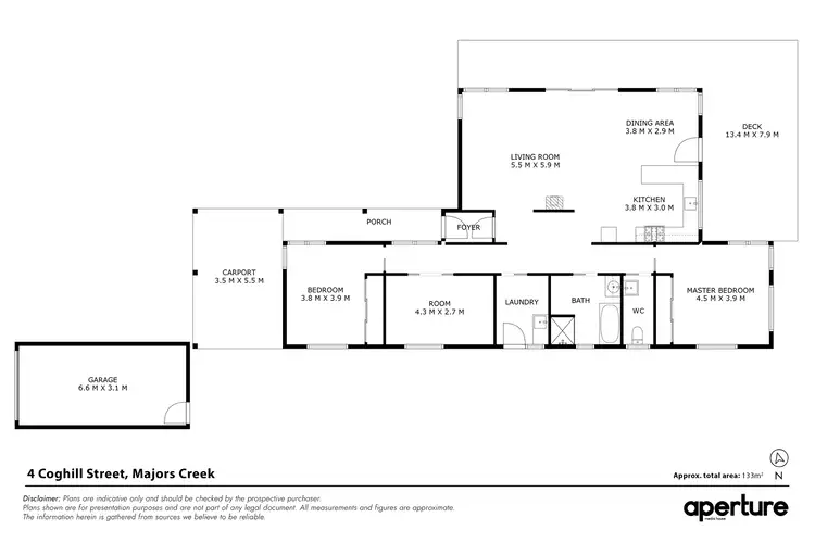 Floorplan of Homely house listing, 4 Coghill Street, Majors Creek NSW 2622