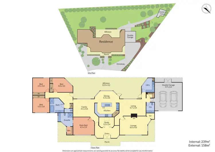 Floorplan of Homely house listing, 8 Josephine Close, Rowville VIC 3178