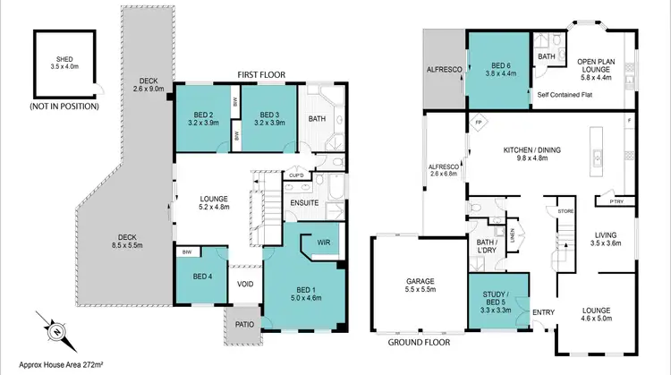 Floorplan of Homely house listing, 8 Blairs Road, Long Beach NSW 2536