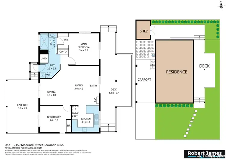 Floorplan of Homely house listing, 18/159 Moorindil Street, Tewantin QLD 4565