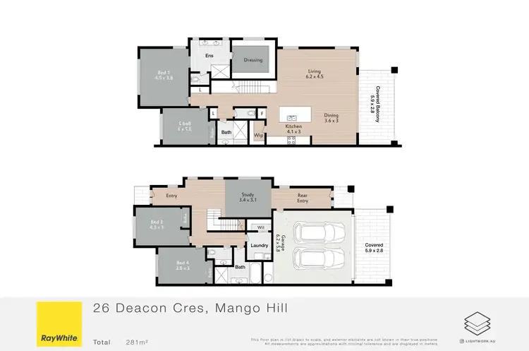 Floorplan of Homely house listing, 26 Deacon Crescent, Mango Hill QLD 4509