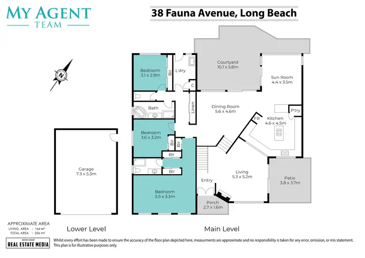 Floorplan of Homely house listing, 38 Fauna Avenue, Long Beach NSW 2536