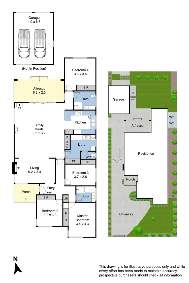 Floorplan of Homely house listing, 11 Rob Roy Street, Glen Waverley VIC 3150