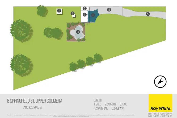Floorplan of Homely land listing, 8 Springfield Street, Upper Coomera QLD 4209