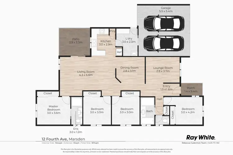 Floorplan of Homely house listing, 12 Fourth Avenue, Marsden QLD 4132