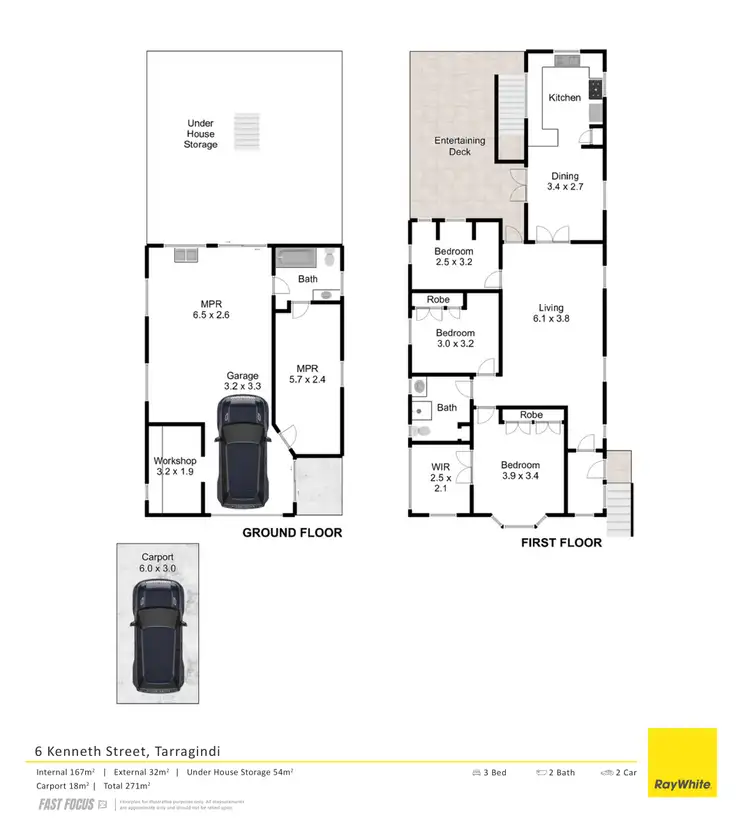 Floorplan of Homely house listing, 6 Kenneth Street, Tarragindi QLD 4121