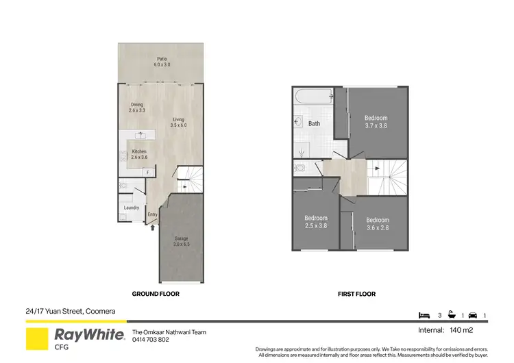 Floorplan of Homely house listing, 24/17 Yaun Street, Coomera QLD 4209