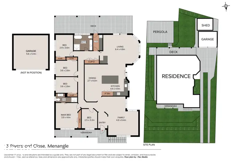 Floorplan of Homely house listing, 13 Riversford Close, Menangle NSW 2568