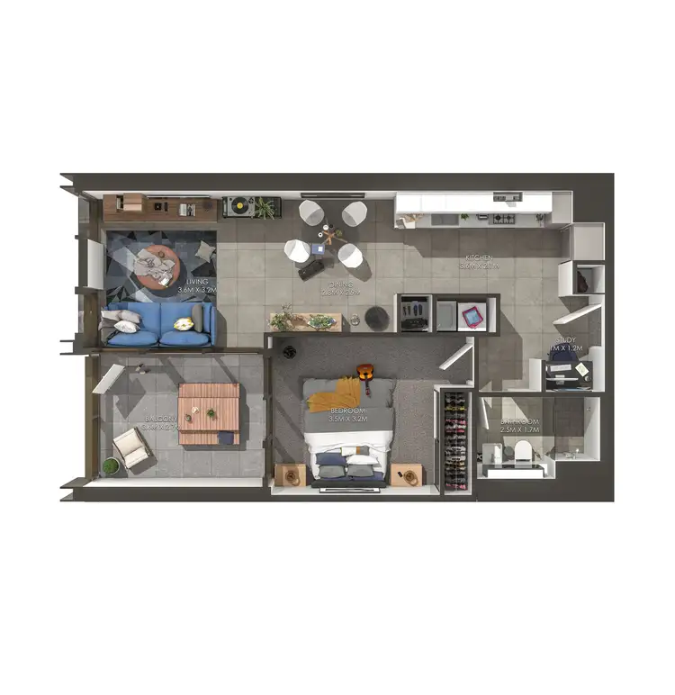 Floorplan of Homely apartment listing, 51311/2c Figtree Drive, Sydney Olympic Park NSW 2127