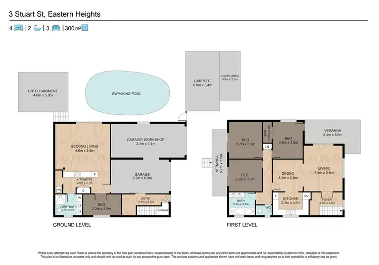 Floorplan of Homely house listing, 3 Stuart Street, Eastern Heights QLD 4305