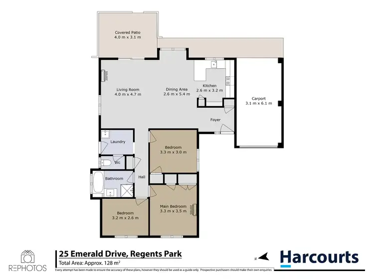 Floorplan of Homely house listing, 25 Emerald Drive, Regents Park QLD 4118