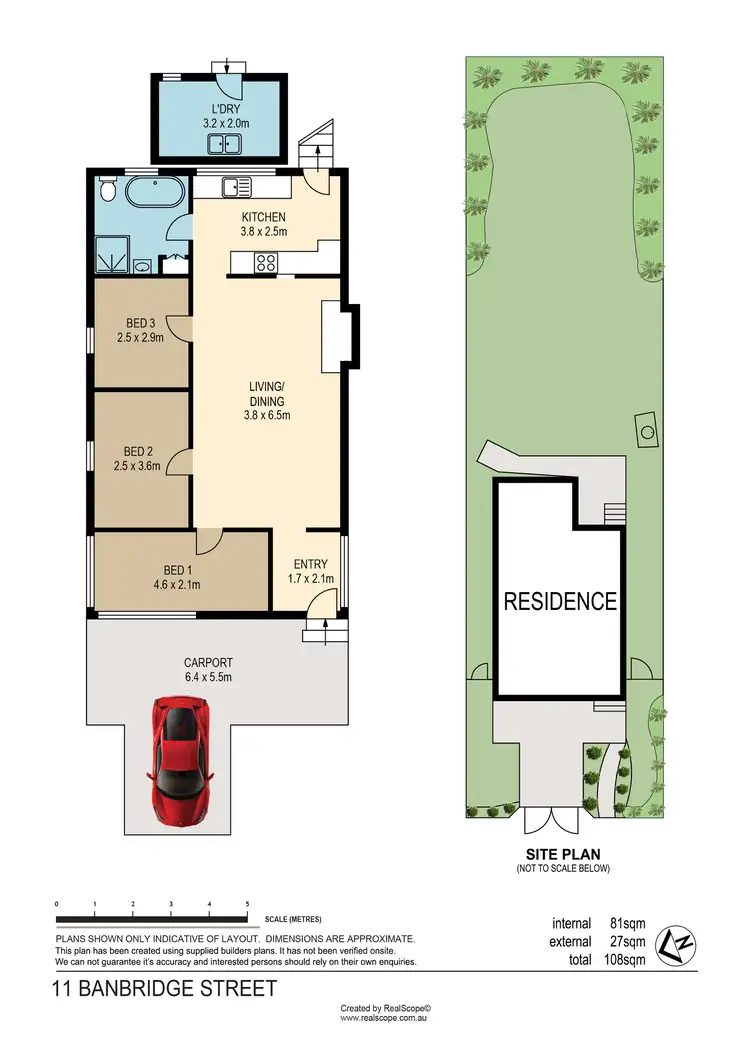 Floorplan of Homely house listing, 11 Banbridge Street, Kelvin Grove QLD 4059