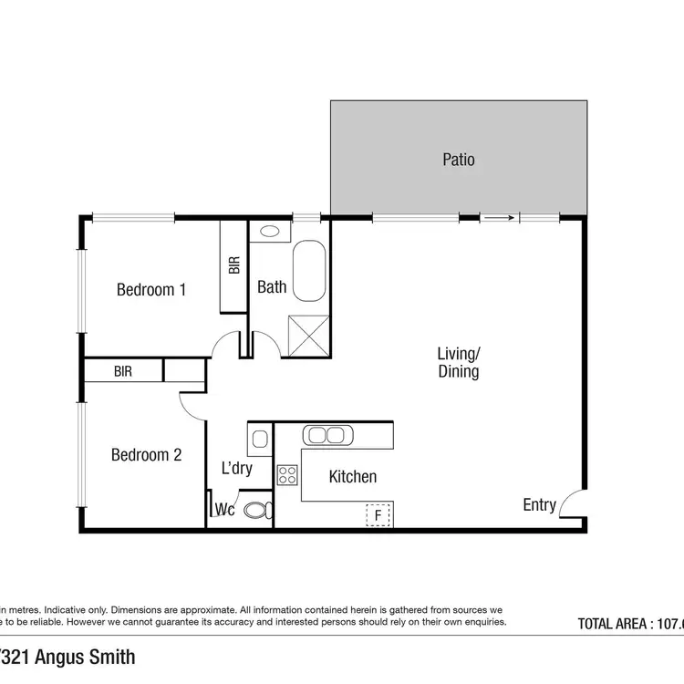 Floorplan of Homely house listing, 58/321-341 Angus Smith Drive, Douglas QLD 4814